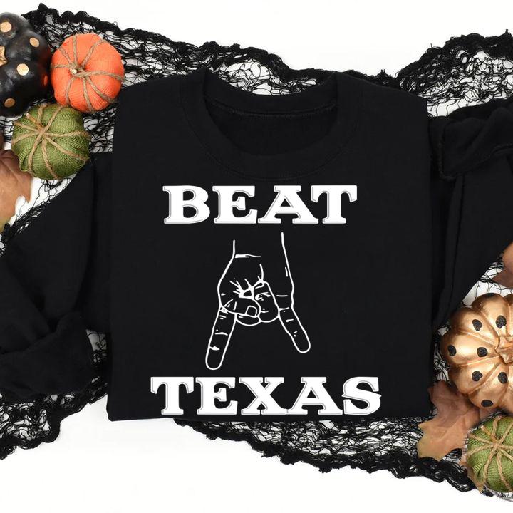 Beat Texas Horns t-shirt sweatshirt
