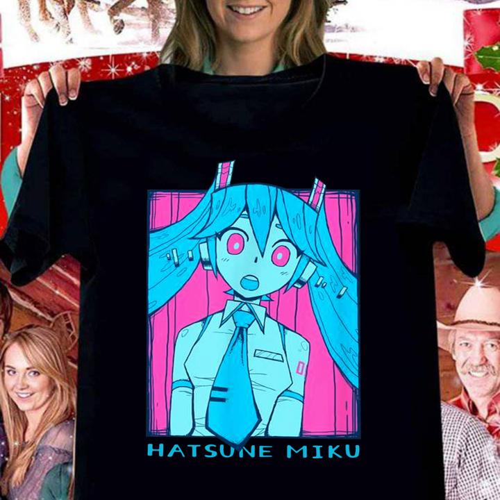 Hatsune Miku Miku Miku t-shirt woman shirt