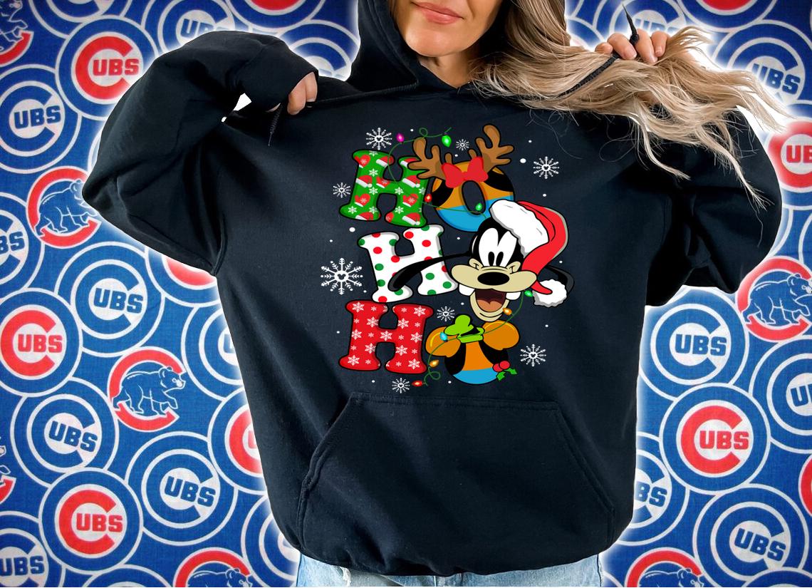 Disney Goofy Ho Ho Ho Christmas t-shirt hoodie