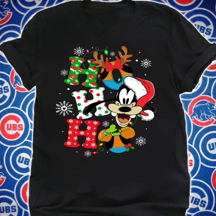 Disney Goofy Ho Ho Ho Christmas t-shirt shirt