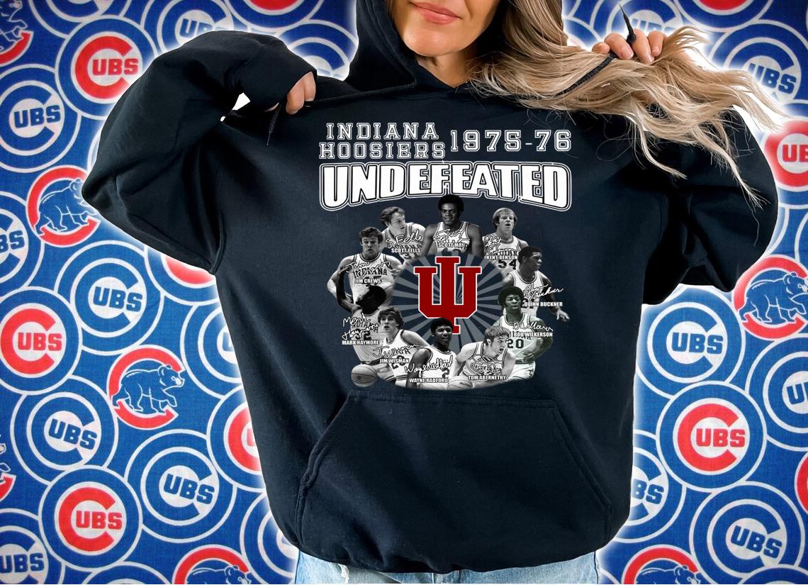 Indiana Hoosiers Undefeated t-shirt hoodie