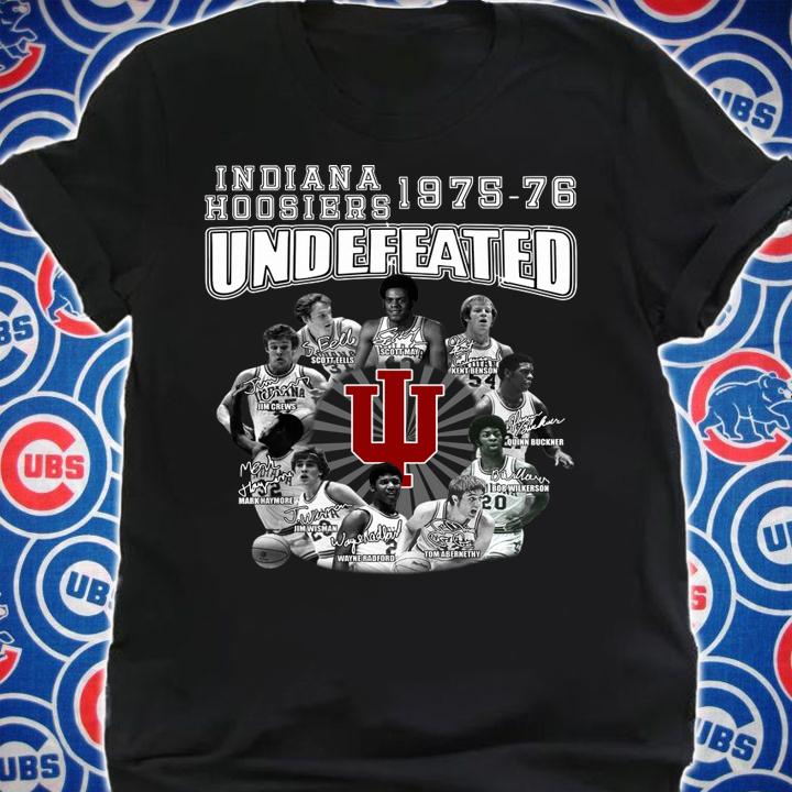 Indiana Hoosiers Undefeated t-shirt shirt