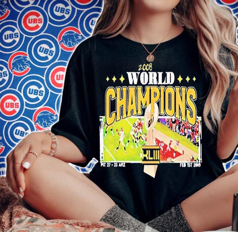 2008 World Champions shirt t-shirt woman shirt