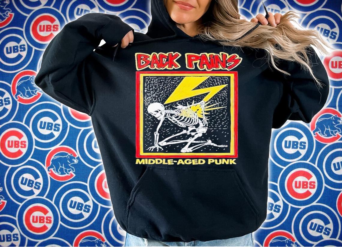 Back Pains Middle Aged Punk Bad Brains Album Cover parody shirt t-shirt hoodie