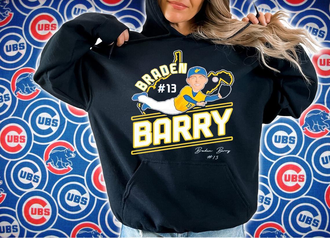 Braden Barry #13 Baseball shirt t-shirt hoodie