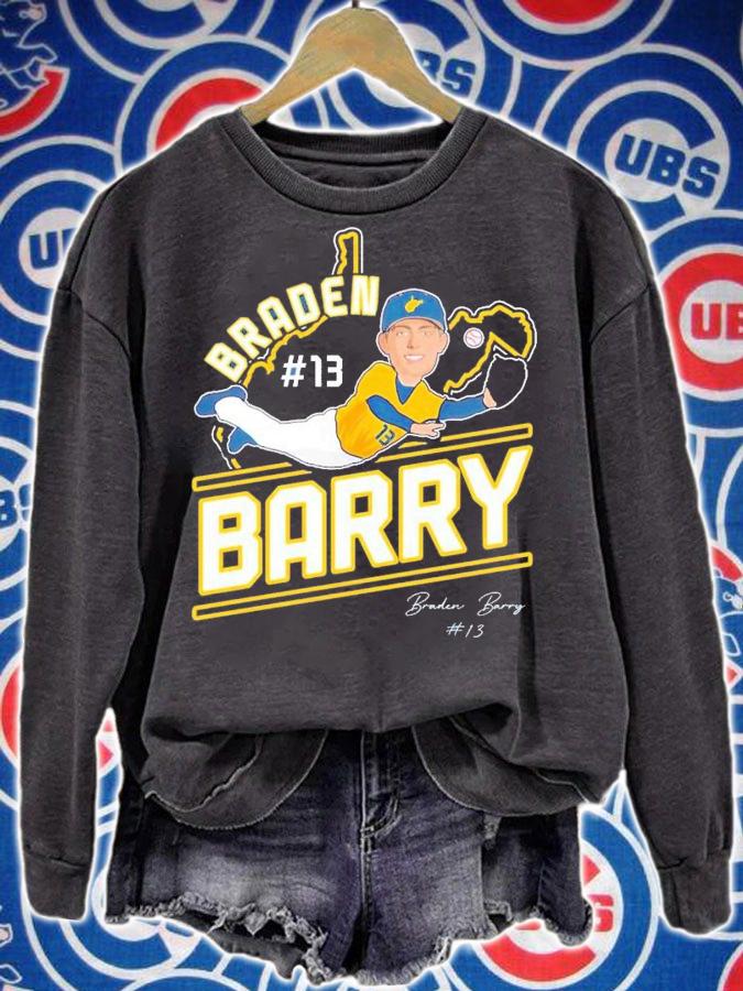 Braden Barry #13 Baseball shirt t-shirt sweatshirt