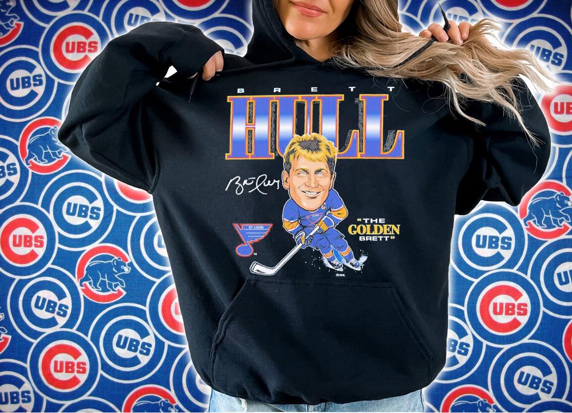 Brett Hull St. Louis Blues Player Caricature shirt t-shirt hoodie