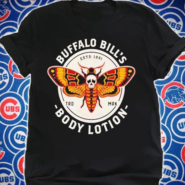 Buffalo Bill's Body Lotion Vintage Distressed Horror shirt t-shirt shirt