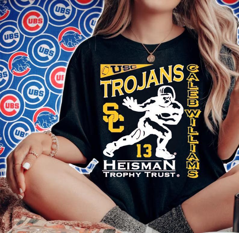 Caleb Williams USC Trojans 2022 Heisman Trophy Winner shirt t-shirt woman shirt