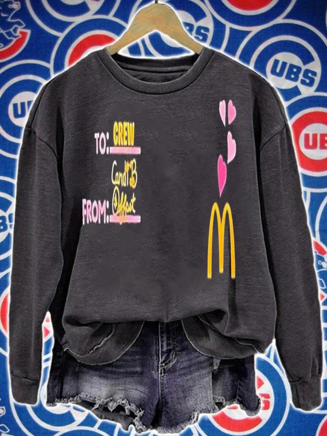 Cardi B and offset Mcdonalds shirt t-shirt sweatshirt