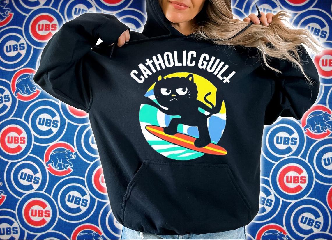 Catholic Guilt Surfing Lucy shirt t-shirt hoodie