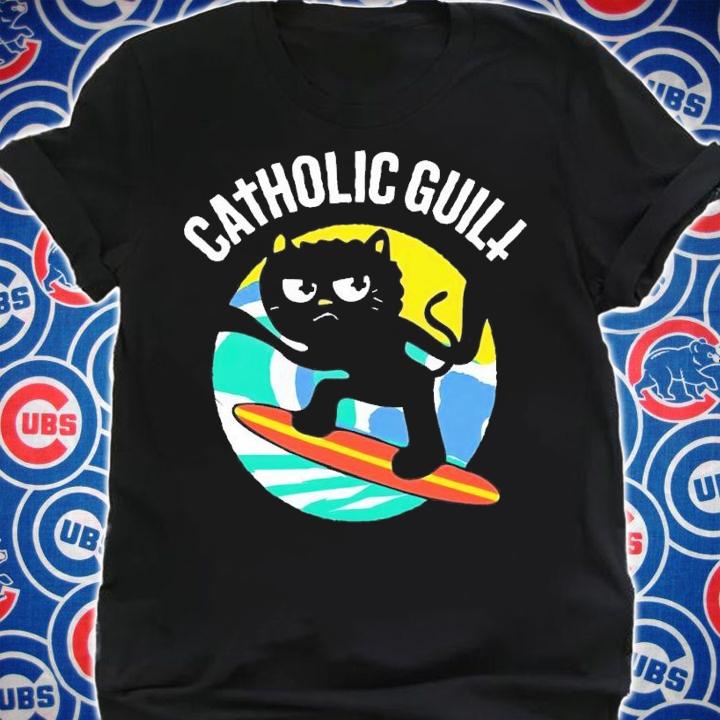Catholic Guilt Surfing Lucy shirt t-shirt shirt