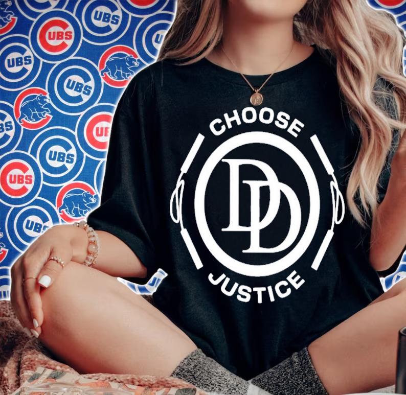 Choose Justice Daredevil Shirt t-shirt woman shirt