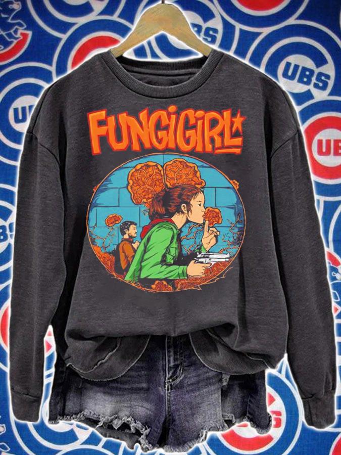 Fungi girl the last of us shirt t-shirt sweatshirt