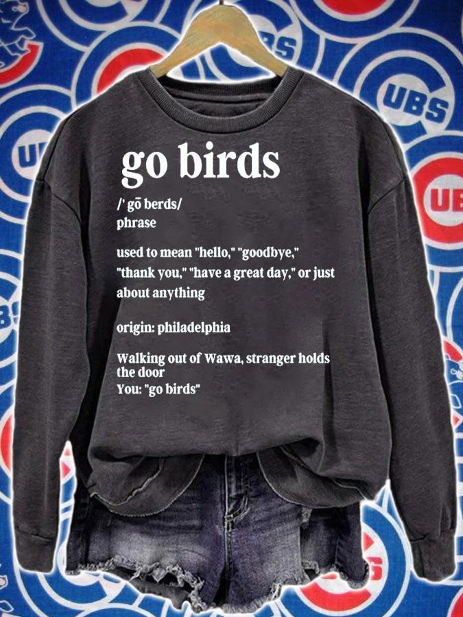 Go Birds Definition Philadelphia Eagles shirt t-shirt sweatshirt