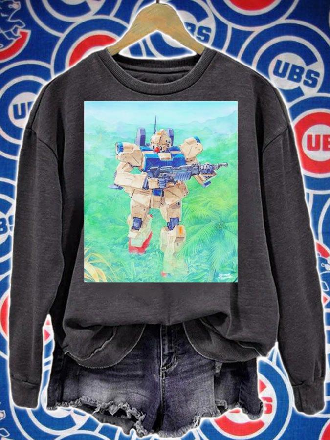 Hector Trunnec Mobile Armor Battalion Art Print Shirt t-shirt sweatshirt