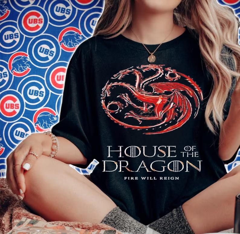 House of the Dragon Fire Will Reign shirt t-shirt woman shirt