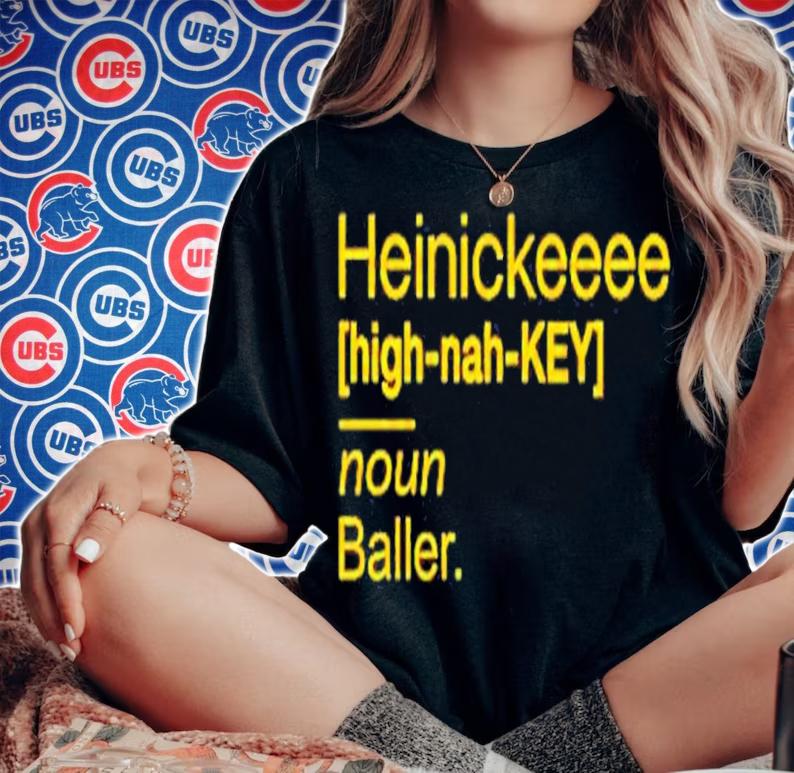 Heinickeeee Definition Shirt t-shirt woman shirt