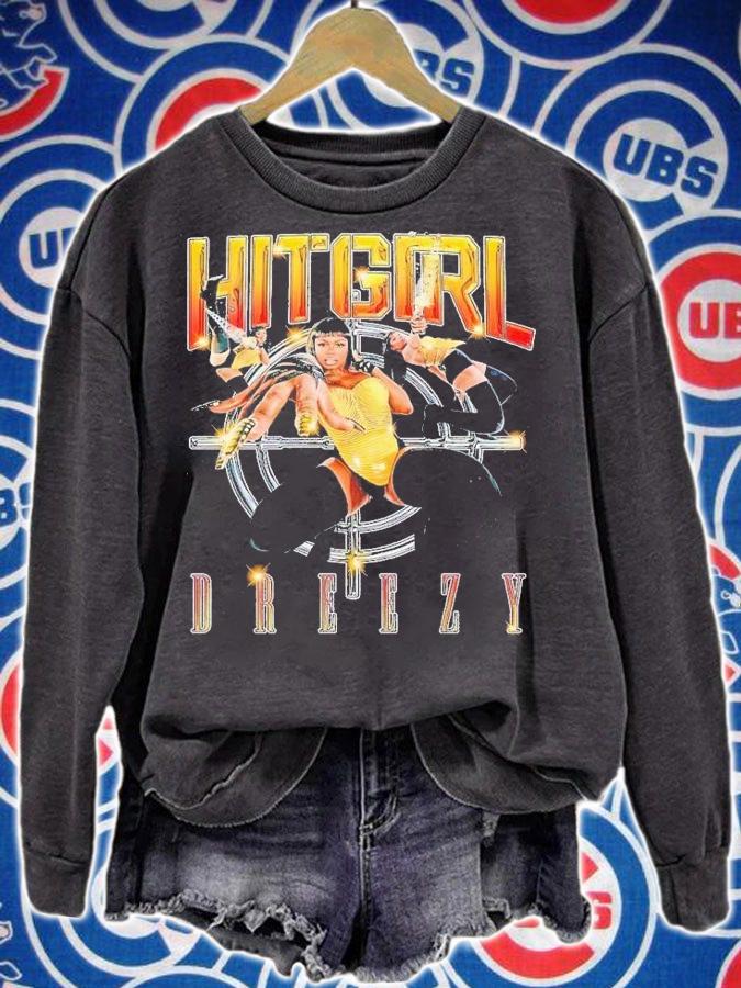 Hitgirl Dreezy vintage shirt t-shirt sweatshirt