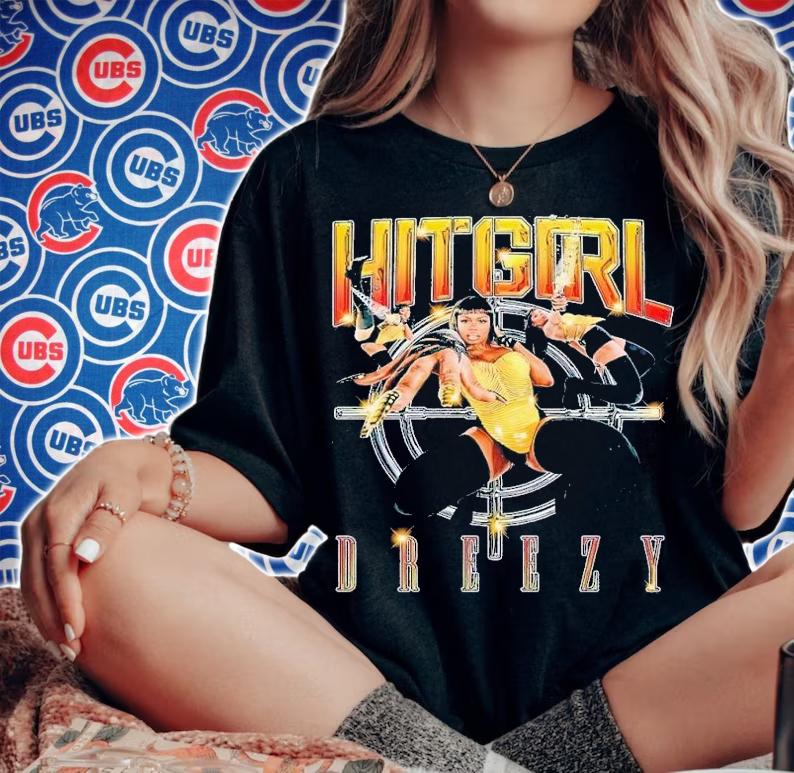 Hitgirl Dreezy vintage shirt t-shirt woman shirt