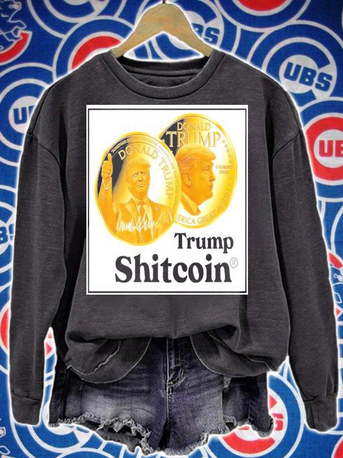 Major Major Announcement Trump Shitcoin Shirt t-shirt sweatshirt