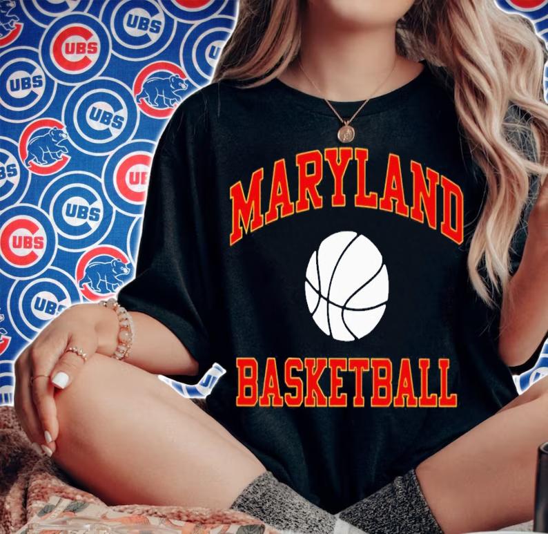 Maryland Basketball shirt t-shirt woman shirt