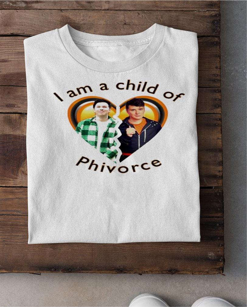 Des Met Dan I Am A Child Of Phivorce Shirt t-shirt shirt