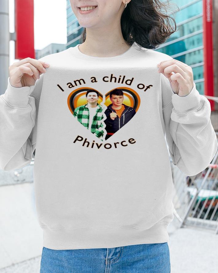 Des Met Dan I Am A Child Of Phivorce Shirt t-shirt sweatshirt