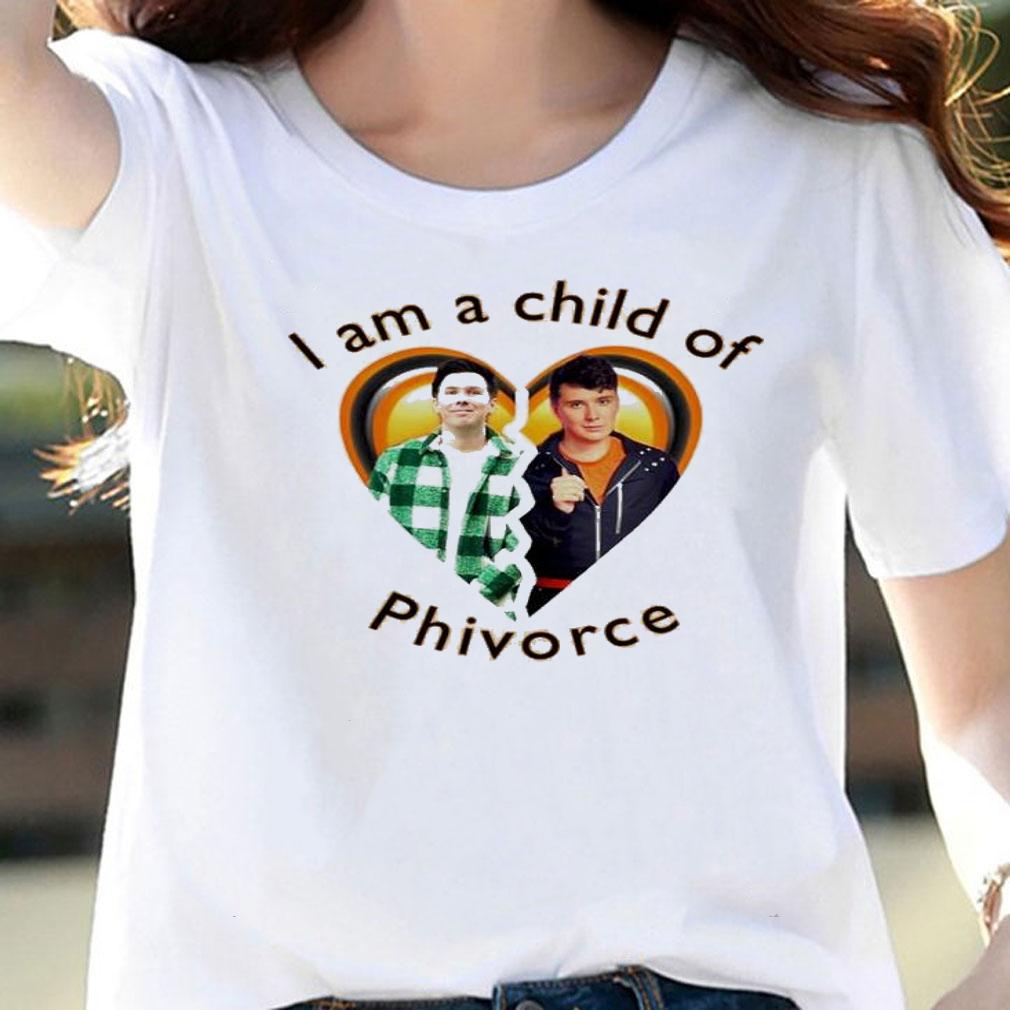 Des Met Dan I Am A Child Of Phivorce Shirt t-shirt woman shirt