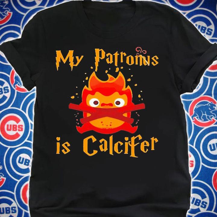 My patronus is calcifer shirt t-shirt shirt