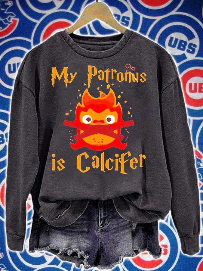 My patronus is calcifer shirt t-shirt sweatshirt