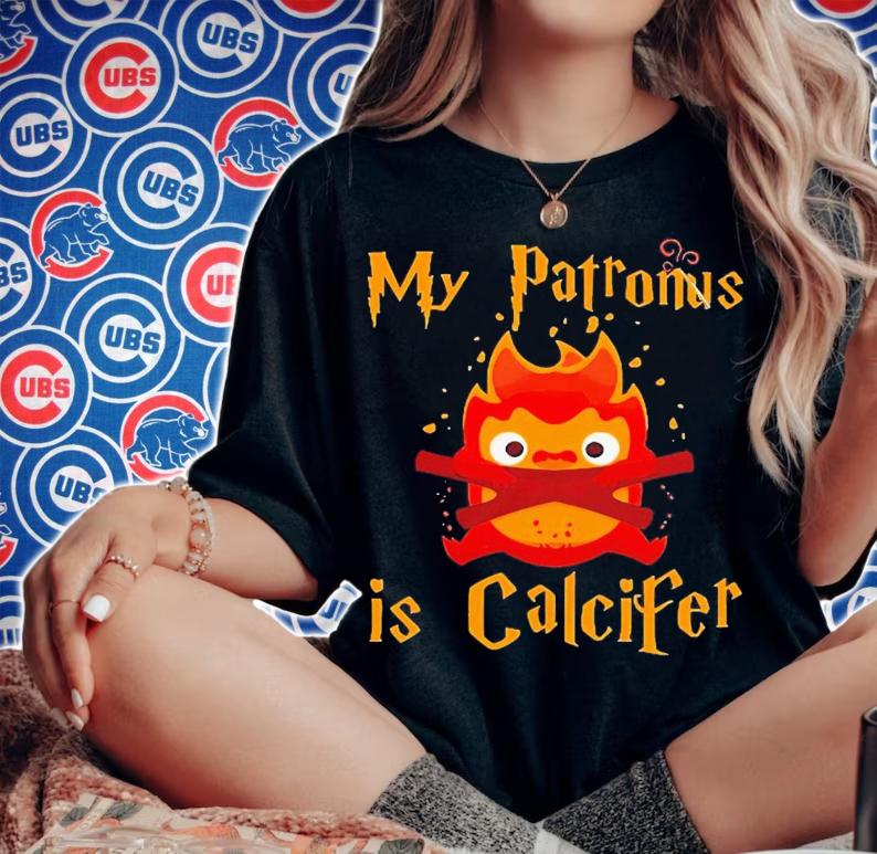 My patronus is calcifer shirt t-shirt woman shirt