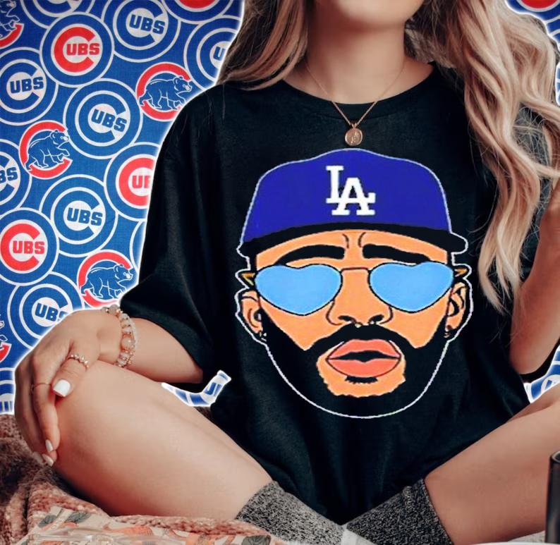 Bad Bunny Los Angeles Dodgers shirt t-shirt