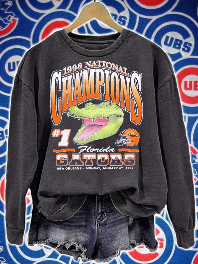 Florida Gators 1996 National Champs Rocker '47 Vintage shirt t-shirt