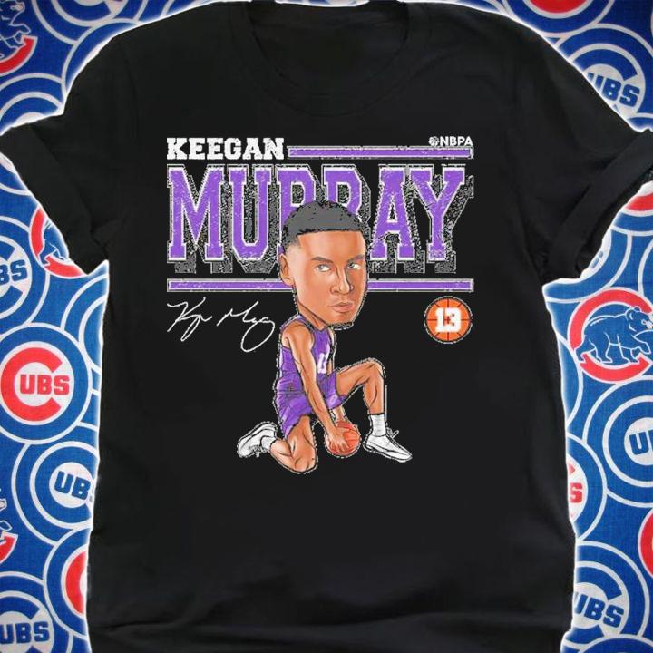 Keegan Murray Sacramento Cartoon Basketball Signature Shirt t-shirt
