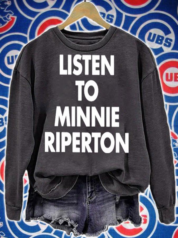 Listen To Minnie Riperton Shirt t-shirt sweatshirt