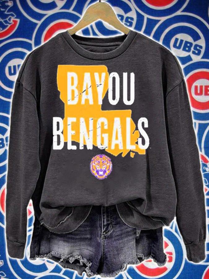 LSU Tigers Hometown Bayou Bengals shirt t-shirt sweatshirt