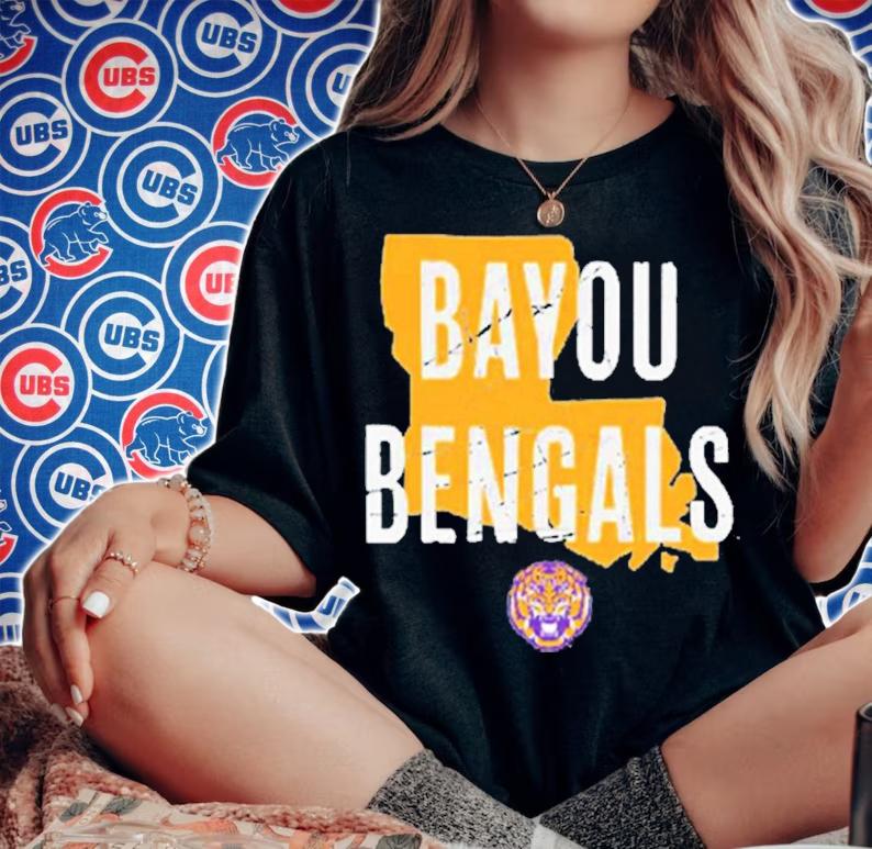 LSU Tigers Hometown Bayou Bengals shirt t-shirt woman shirt