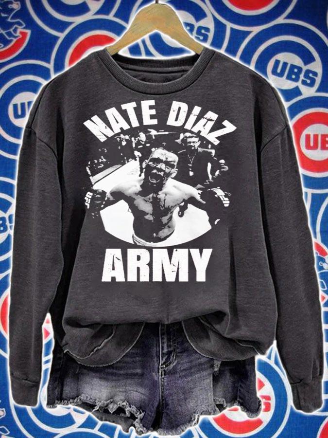 Nate Diaz Nate Diaz Army Shirt t-shirt