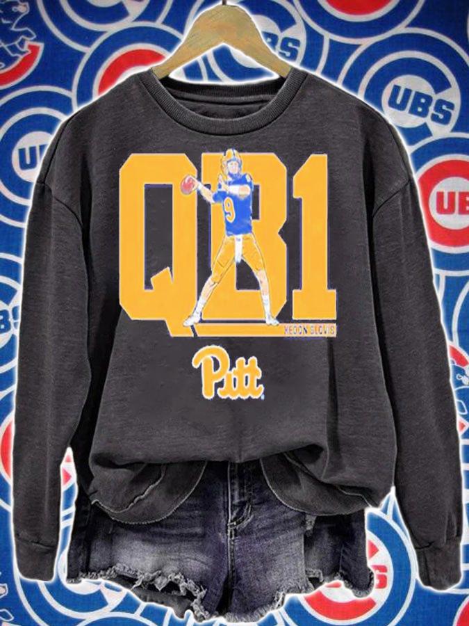 Pittsburgh Football Kedon Slovis QB1 shirt t-shirt