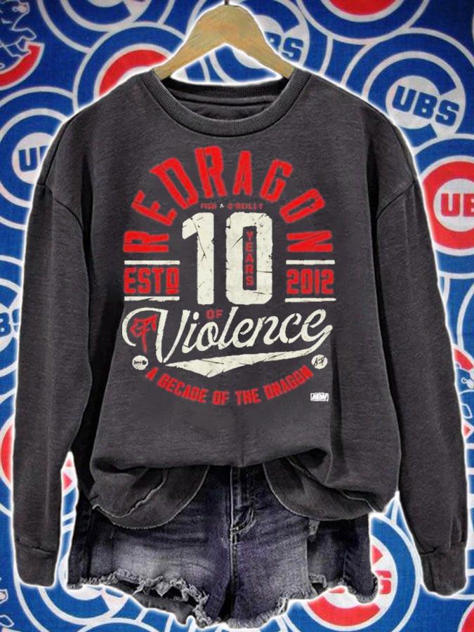 reDRagon 10 Years of Violence shirt t-shirt sweatshirt