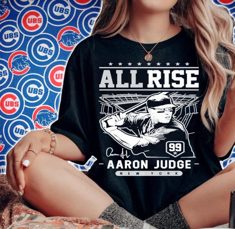Aaron Judge All Rise 99 New York Signature T-Shirt t-shirt