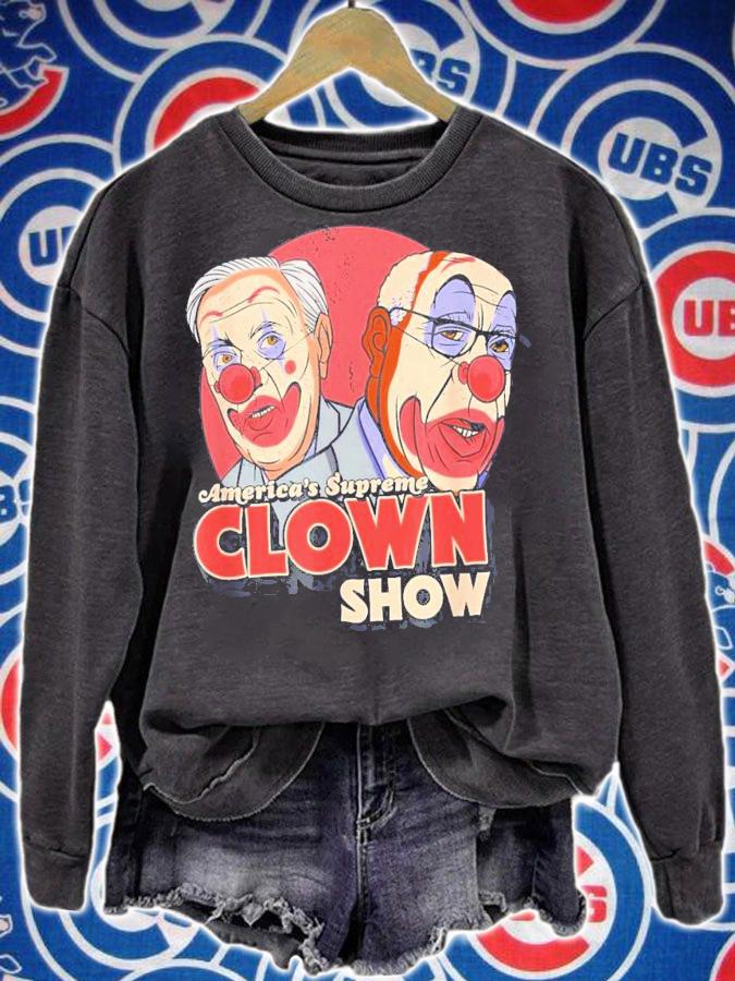 America's Supreme Clown Show Anti Scotus Supreme Court T-Shirt t-shirt sweatshirt