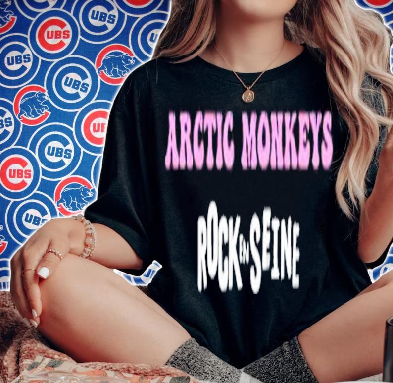 Arctic Monkeys Rock En Seine 2022 Shirt t-shirt woman shirt