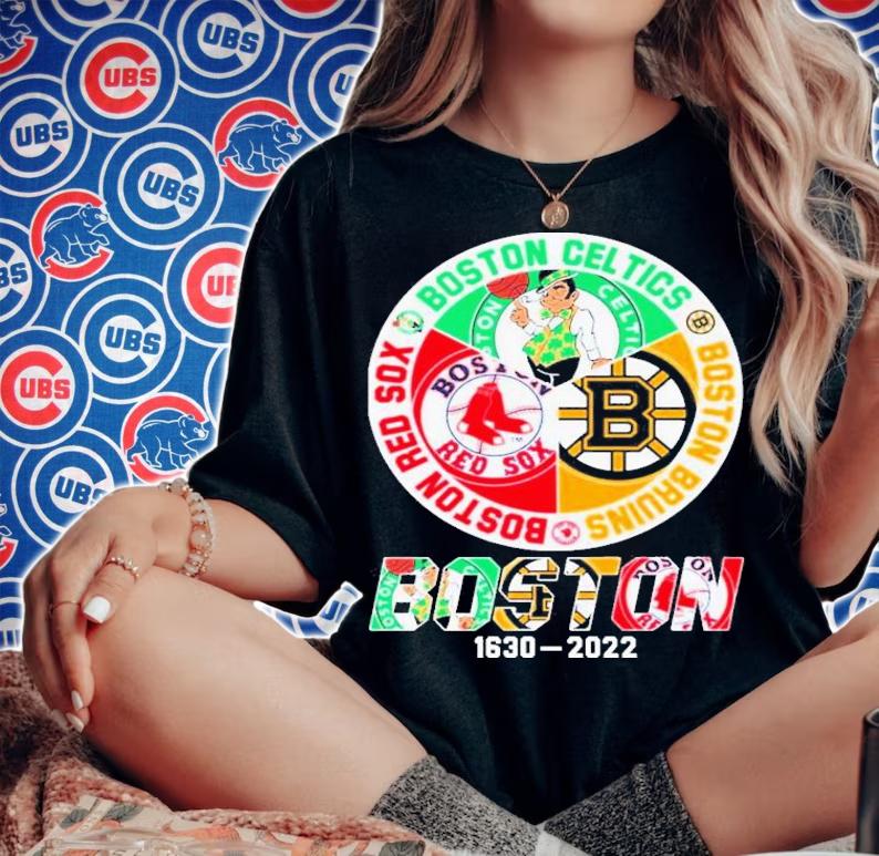 Boston Sports Teams 1630-2022 T-Shirt t-shirt