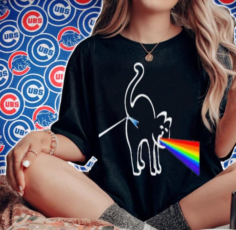Cat Puke Dark Side Shirt t-shirt