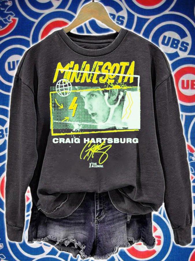 Craig Hartsburg Minnesota Tones Signature Shirt t-shirt sweatshirt