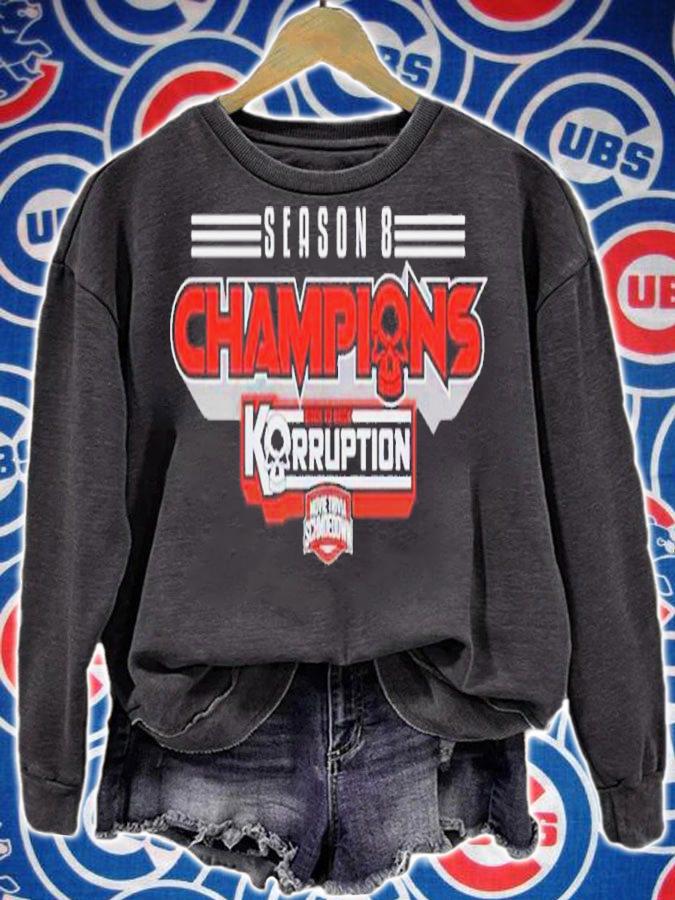 Schmoedown Korruption Season 8 Champs shirt t-shirt sweatshirt