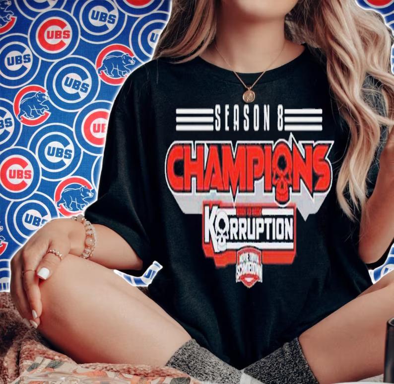 Schmoedown Korruption Season 8 Champs shirt t-shirt woman shirt