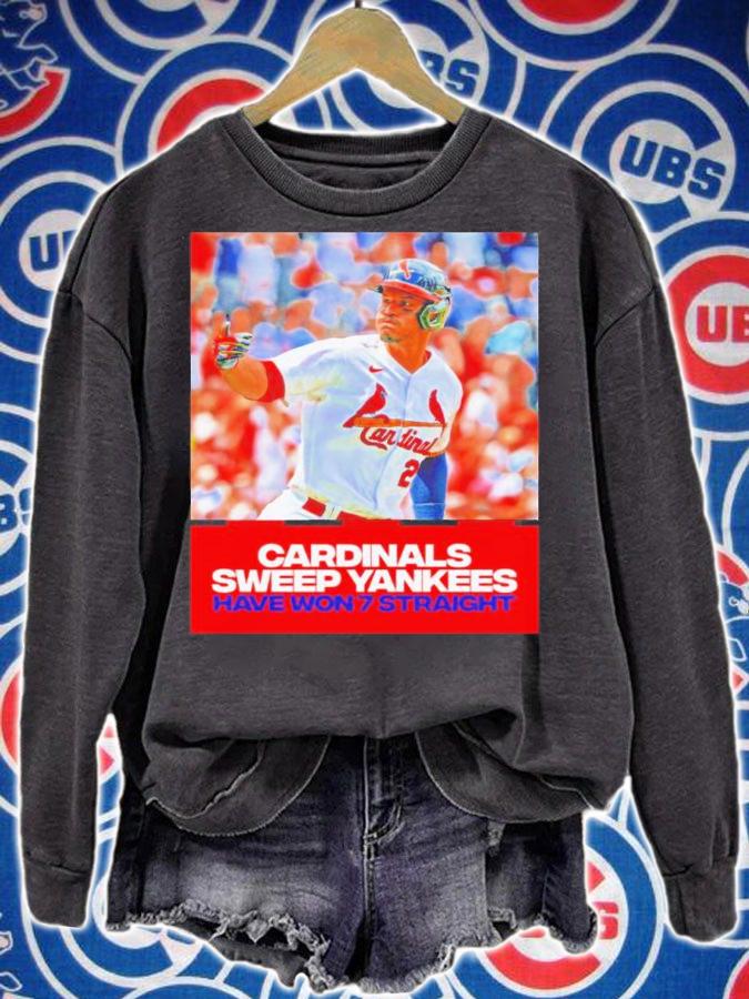 St Louis Cardinals Sweep Yankees Have Won 7 Straight Shirt t-shirt